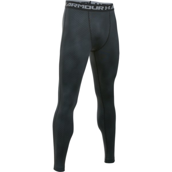 UA HG Armour Printed Compression Tight | Black Print - forrunnersbyrunners