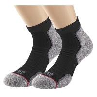 1000 Mile Run Anklet Sock Twin Pack